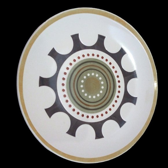 Rachael Ray Hand Painted Breakfast Set,  Farmhouse Kitchen, Plates and Bowls - Picture 4 of 13